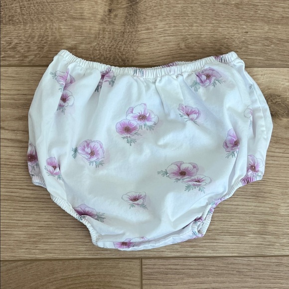 Jacadi White and Pink Floral Baby Dress - Picture 9 of 9